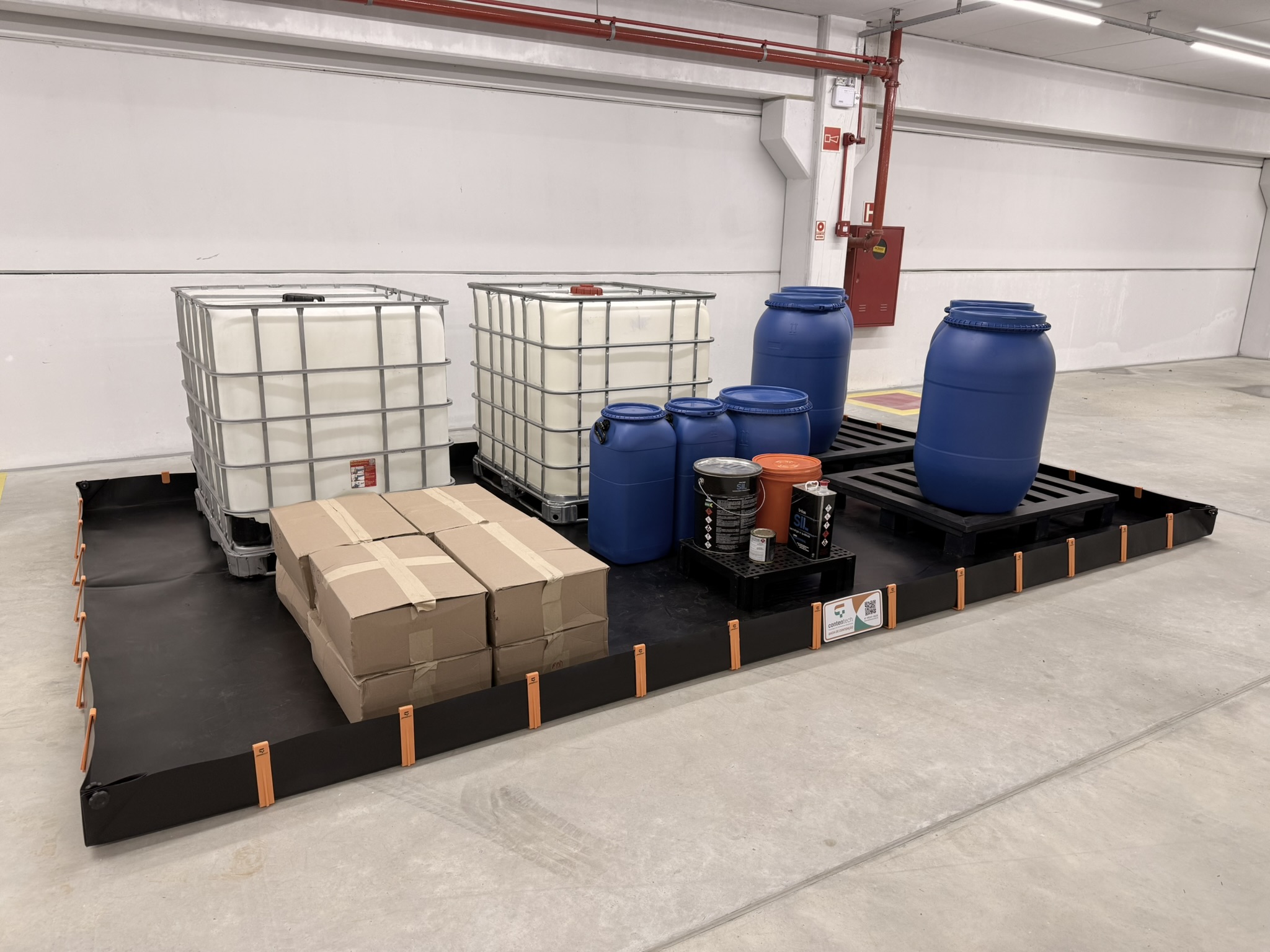 bacia de contenção sob medida 2