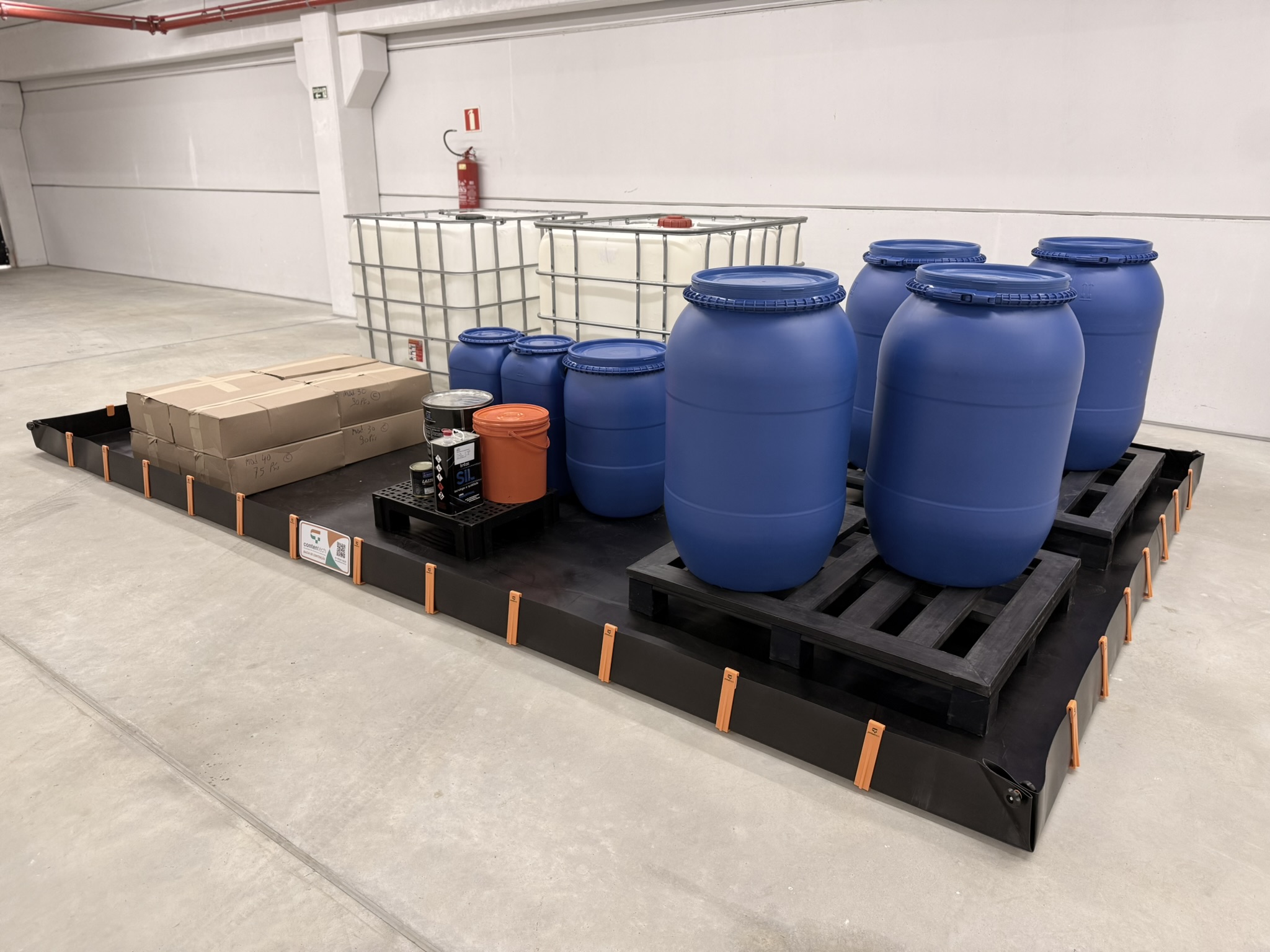 bacia de contenção sob medida 3