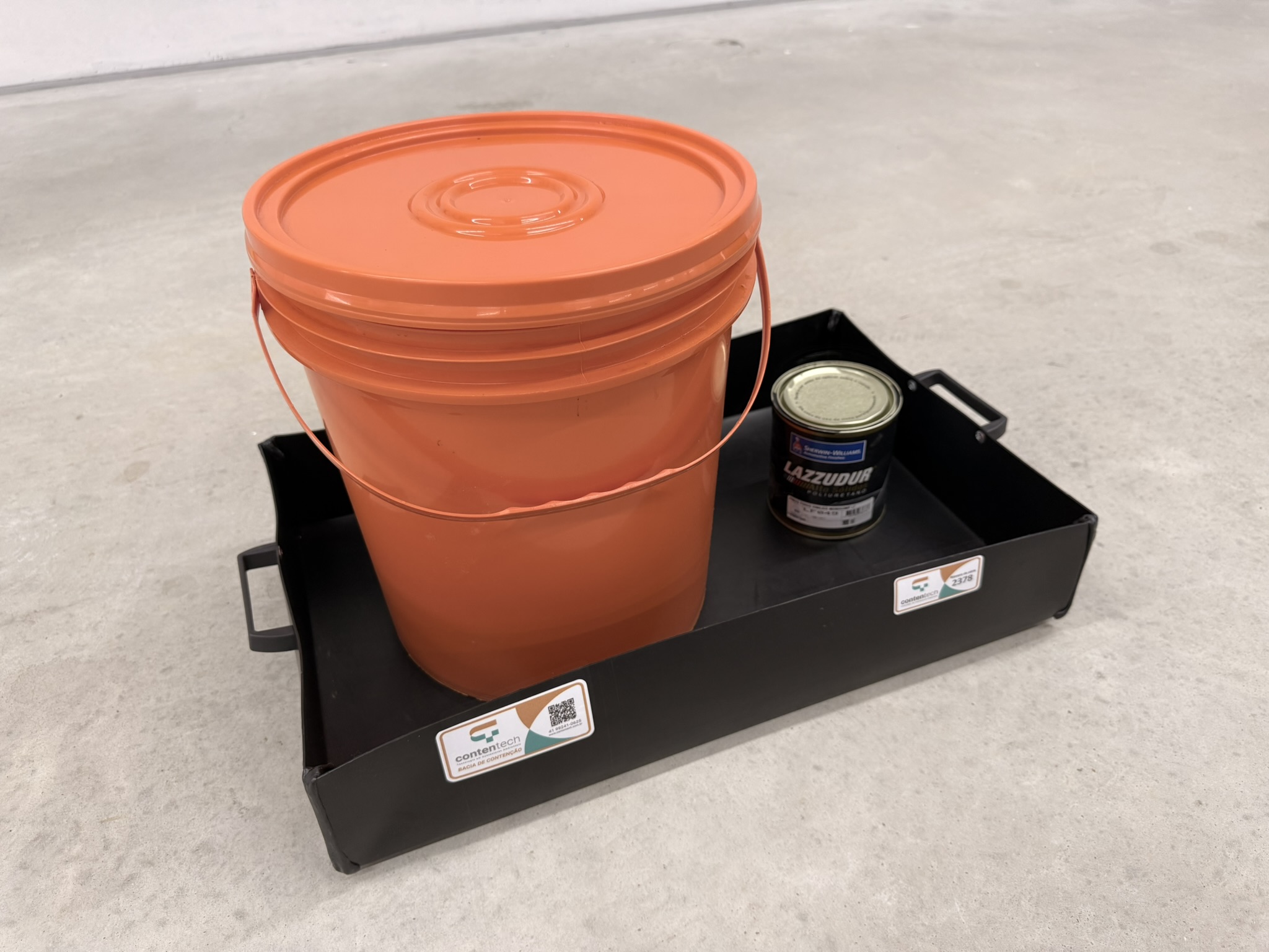 bandeja de contenção pequena 0,35mx0,55m 8